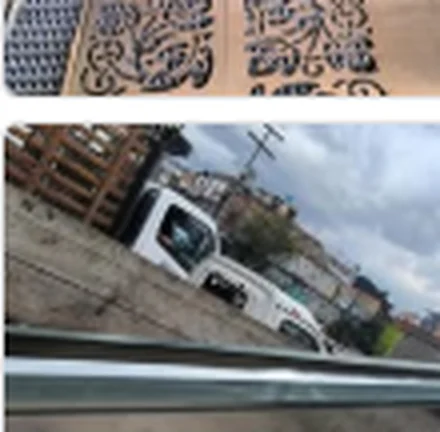 Equipo de corte CNC en operación
